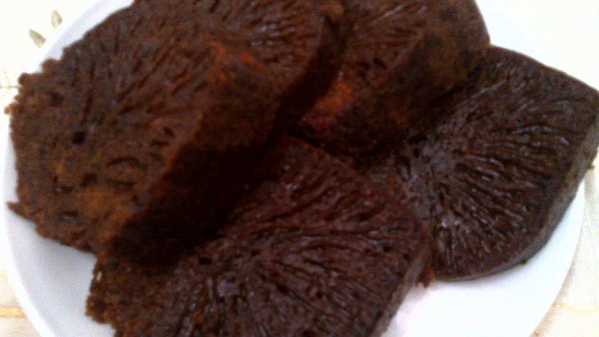 Cara Mudah Membuat Kue Bolu Sarang Semut Karamel