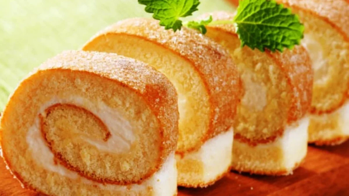 Resep dan Cara Membuat Bolu Gulung Empuk Mudah Sederhana