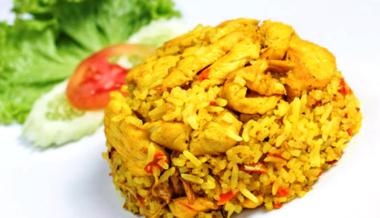  Resep dan Cara Membuat Nasi Goreng Ayam Bumbu Kari 