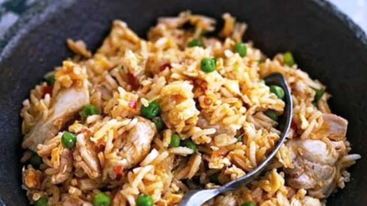 Resep dan Cara Membuat Nasi Goreng Ayam Pedas