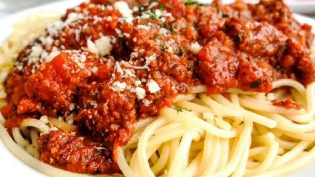 Resep dan Cara Membuat Spaghetti Saus Tomat