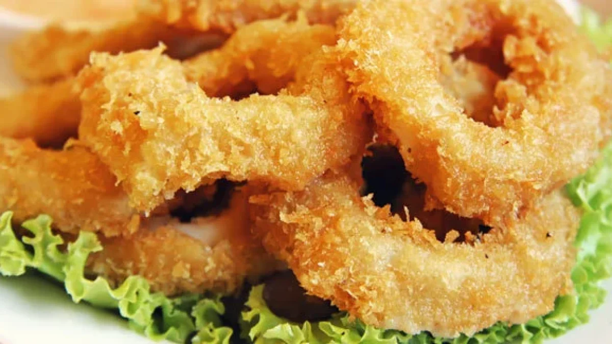 Resep & Cara Membuat Cumi Goreng Tepung Crispy