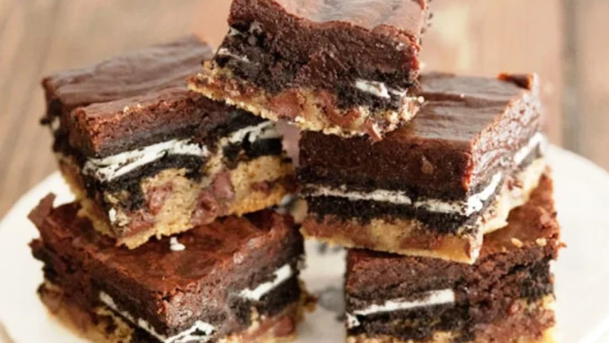 Resep dan Cara Membuat Brownies Lapis Biskuit