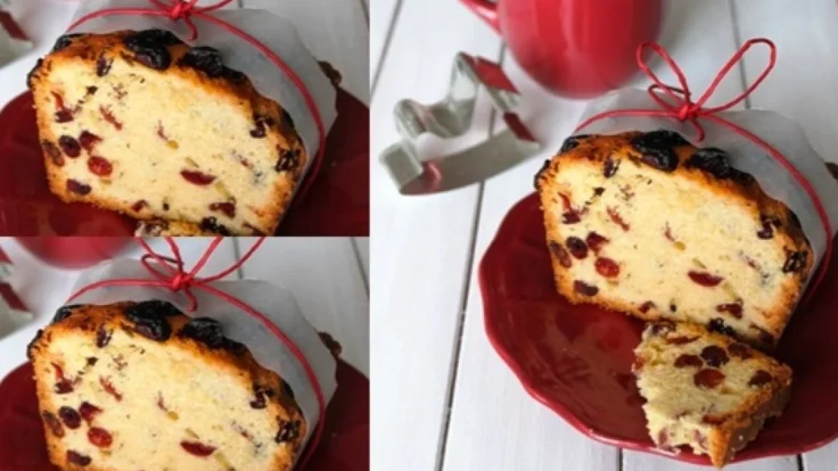 Resep dan Cara Membuat Cranberry Cake