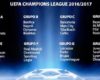 Hasil Drawing Liga Champions 2016/2017