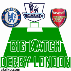 DP BBM Arsenal vs Chelsea Derby London