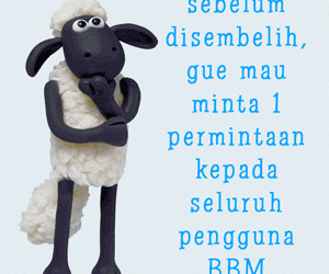 Dp Bbm Lucu, Keren dan Bergerak Menyambut Hari Raya Kurban 1437 H/2016