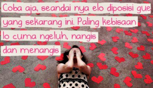 Gambar DP BBM Galau kecewa