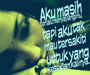 Gambar DP BBM Kat-kata patah hati