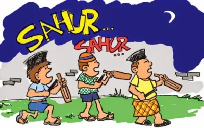 Kumpulan Gambar DP BBM Lucu Bergerak Ucapan Selamat Sahur Terkini
