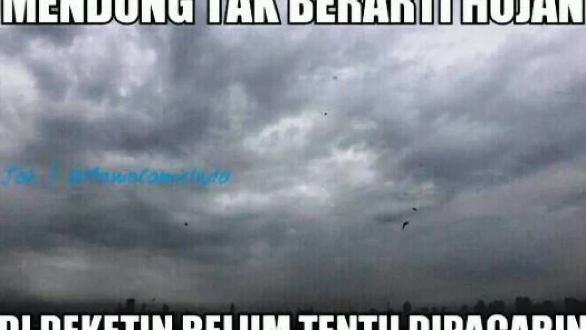 Kumpulan DP BBM Lucu Tentang Hujan Terbaru, Dijamin Bikin Kamu Ngakak