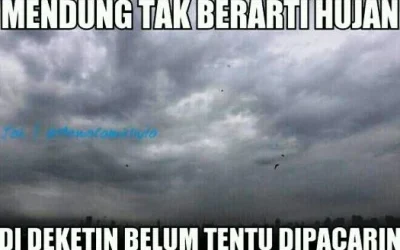 Kumpulan DP BBM Lucu Tentang Hujan Terbaru, Dijamin Bikin Kamu Ngakak