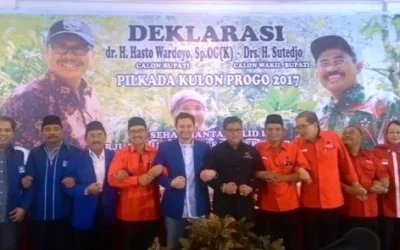 PILKADA KULONPROGO 2017: Pasangan Hasto Wardoyo-Tedjo Tanpa Lawan