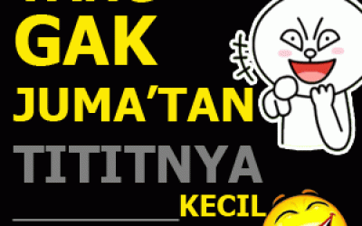 Gambar DP BBM Animasi Bergerak Malam Jum’at Lucu Bikin Ngakak