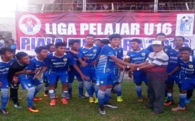 Diklat PERSIB Juarai Liga Pelajar U16 Piala Menpora 2016
