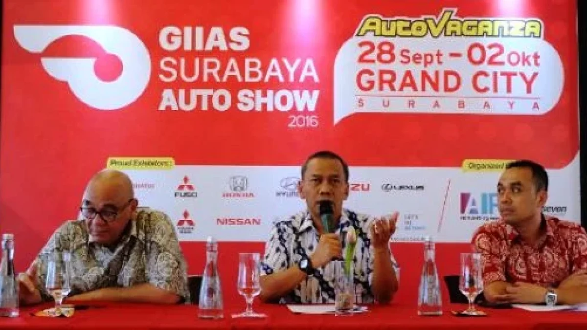 GIIAS SURABAYA 2016: Pameran Otomotif Terbesar Di Jawa Timur Pada Tanggal 28 September-2 Oktober 2016