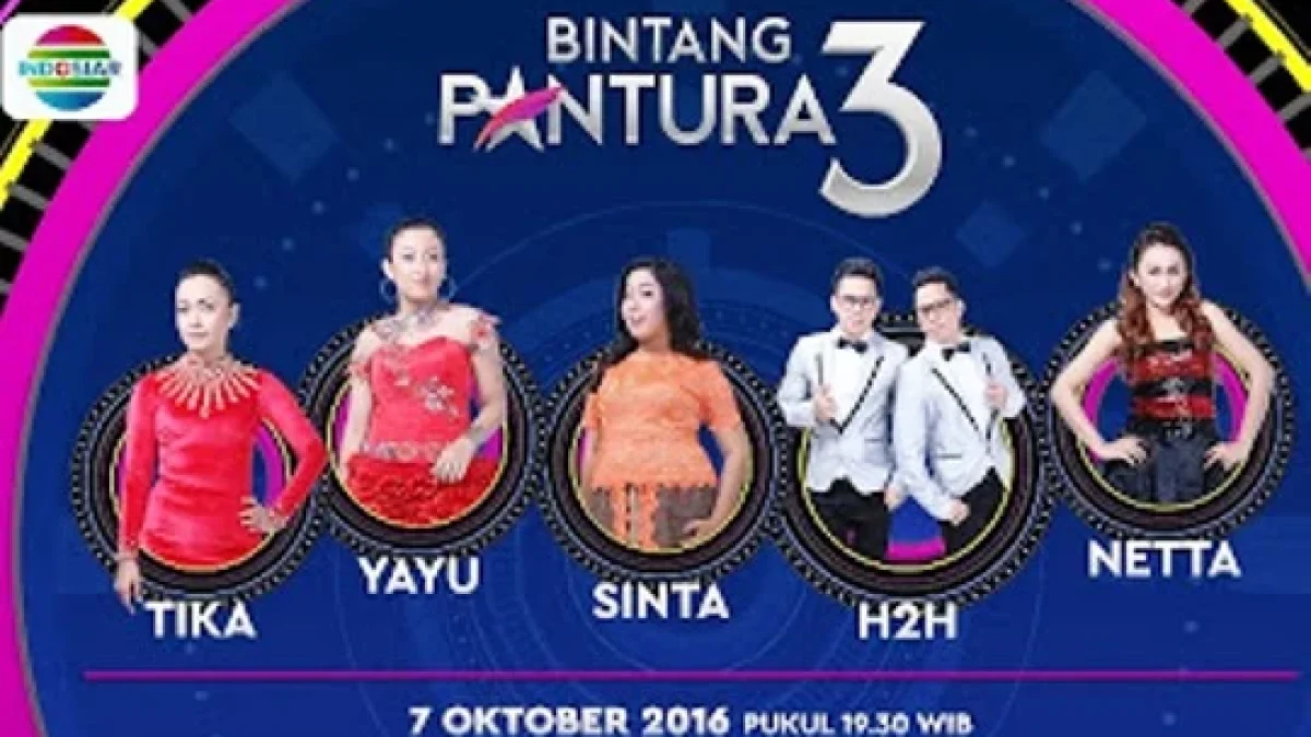 Daftar Peserta Turun Panggung Grup 1 Babak 24 Besar Bintang Pantura 3 (BP3) Tadi Malam Jumat 7 Oktober 2016