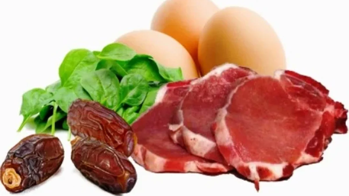 Dampak Kekurangan Zat Besi Dan Makanan Yang Mengandung  Zat Besi
