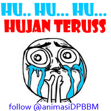 Dp bbm Hujan bergerak