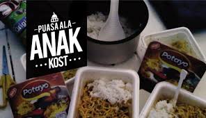 Gambar DP BBM Anak Rantau Sahur Sendiri Menu Makan