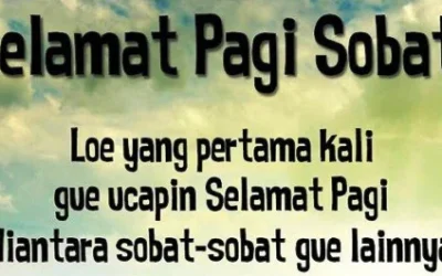 Gambar DP BBM Ucapan Selamat Pagi Terbaru