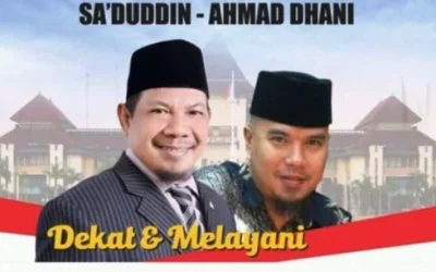 PILKADA BEKASI 2017 : Sa’duddin – Ahmad Dhani (Sah) Dapat Nomor Urut 2