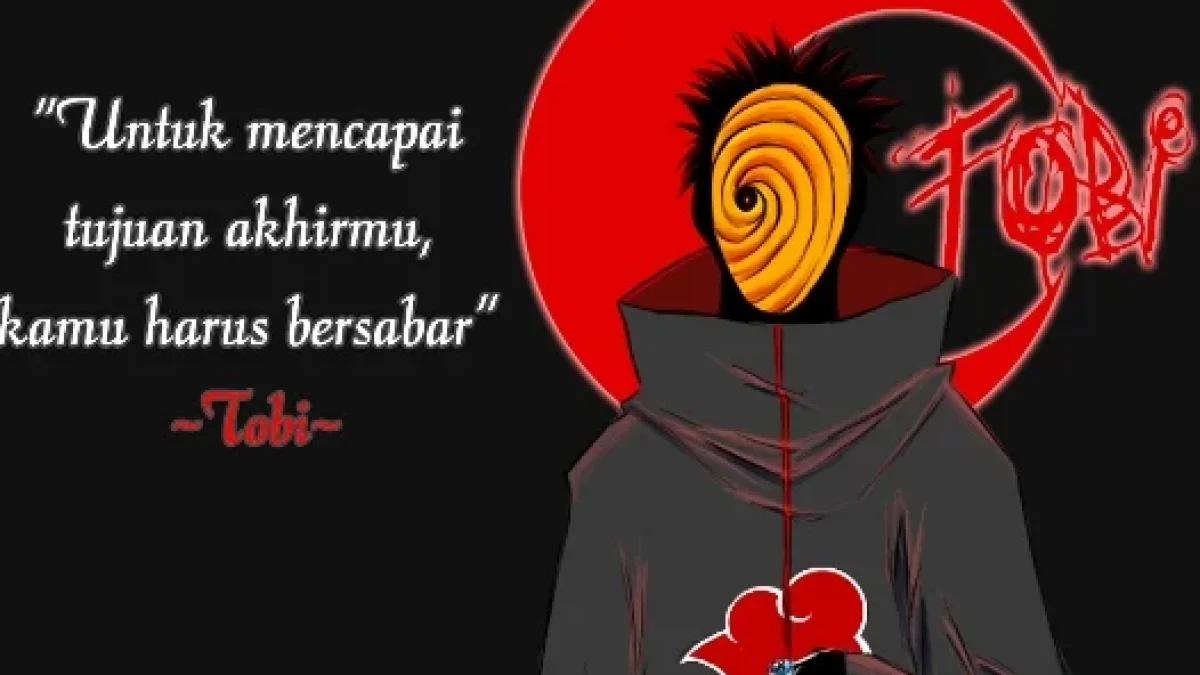 DP BBM Kata-Kata Bijak Motivasi Naruto, Gambar Kalimat Mutiara Penuh Makna