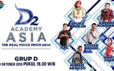 DA Asia 2 Grup D Top 36, Siapa Yang Tersenggol DAA2 Indosiar Nanti Malam 30-31 Oktober 2016?
