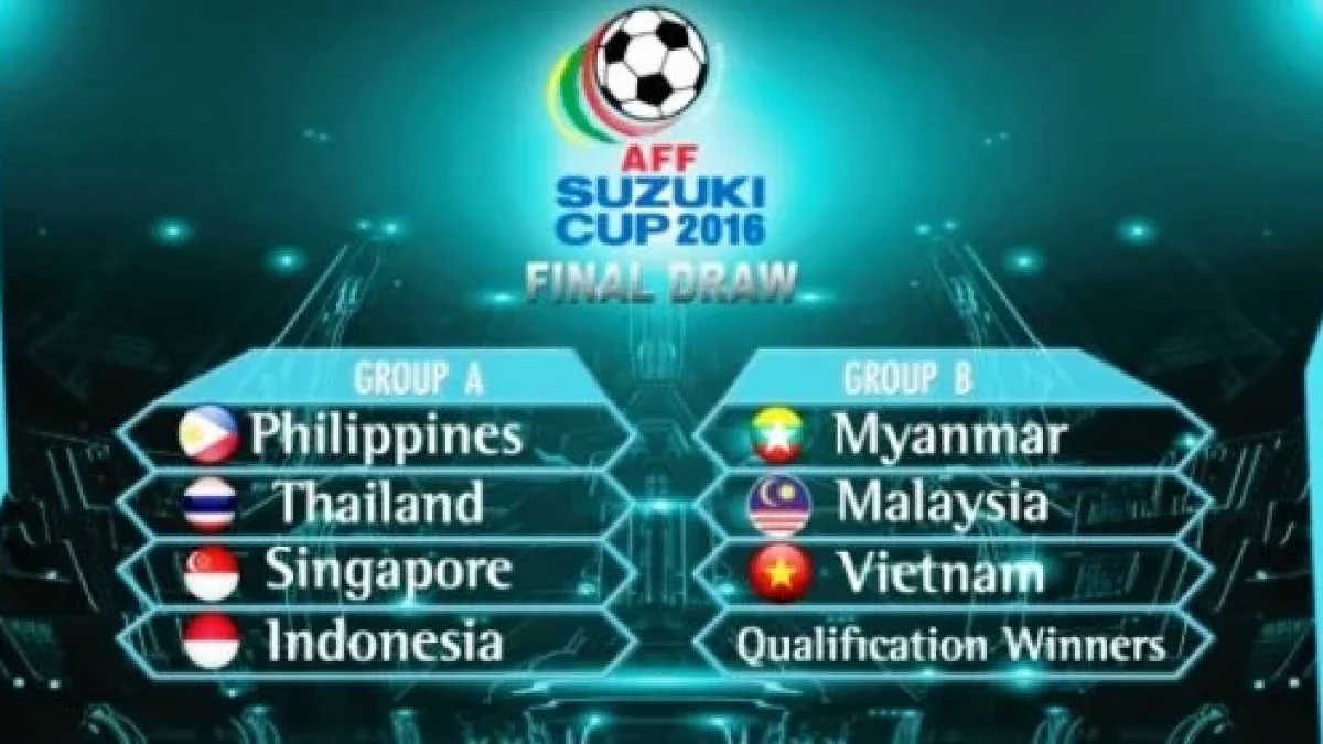 Jadwal Lengkap Piala AFF 2016 di Myanmar dan Filipina Terbaru Live RCTI