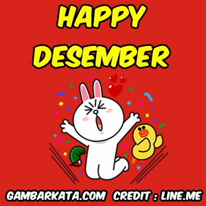 dp bbm selamat datang desember bahasa inggris