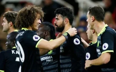 Hasil Middlesbrough vs Chelsea Tadi Malam 20 November 2016, Skor 0-1 Costa Menjadi Pahlawan Kemenangan The Blues
