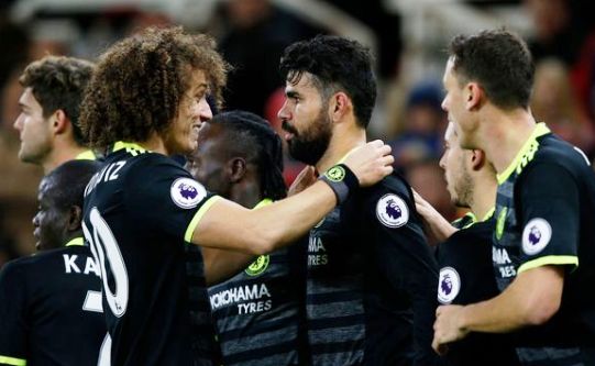 hasil Middlesbrough 0-1 Chelsea Costa