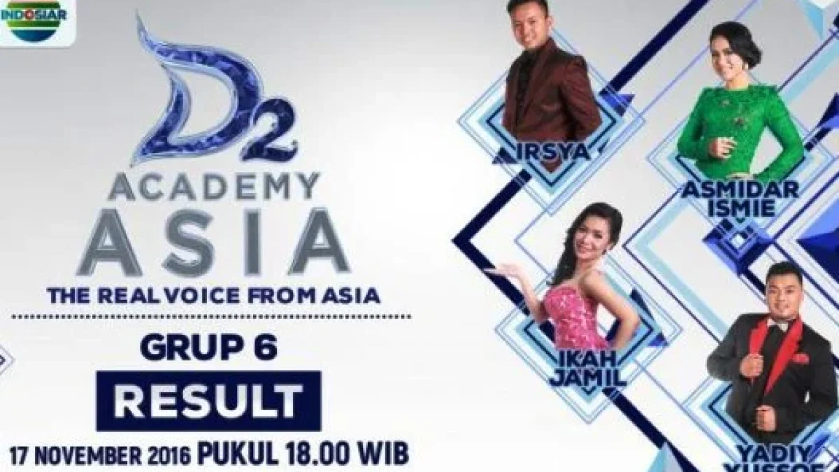 Hasil Nilai Akhir DAA2 Result Show: Prediksi Peserta Yang Tersenggol DA Asia 2 Grup F 24 Besar Nanti Malam 17/11/2016