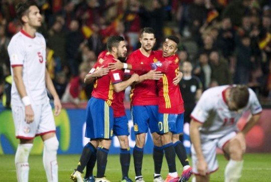 hasil spanyol vs makedonia kualifikasi pd 2018