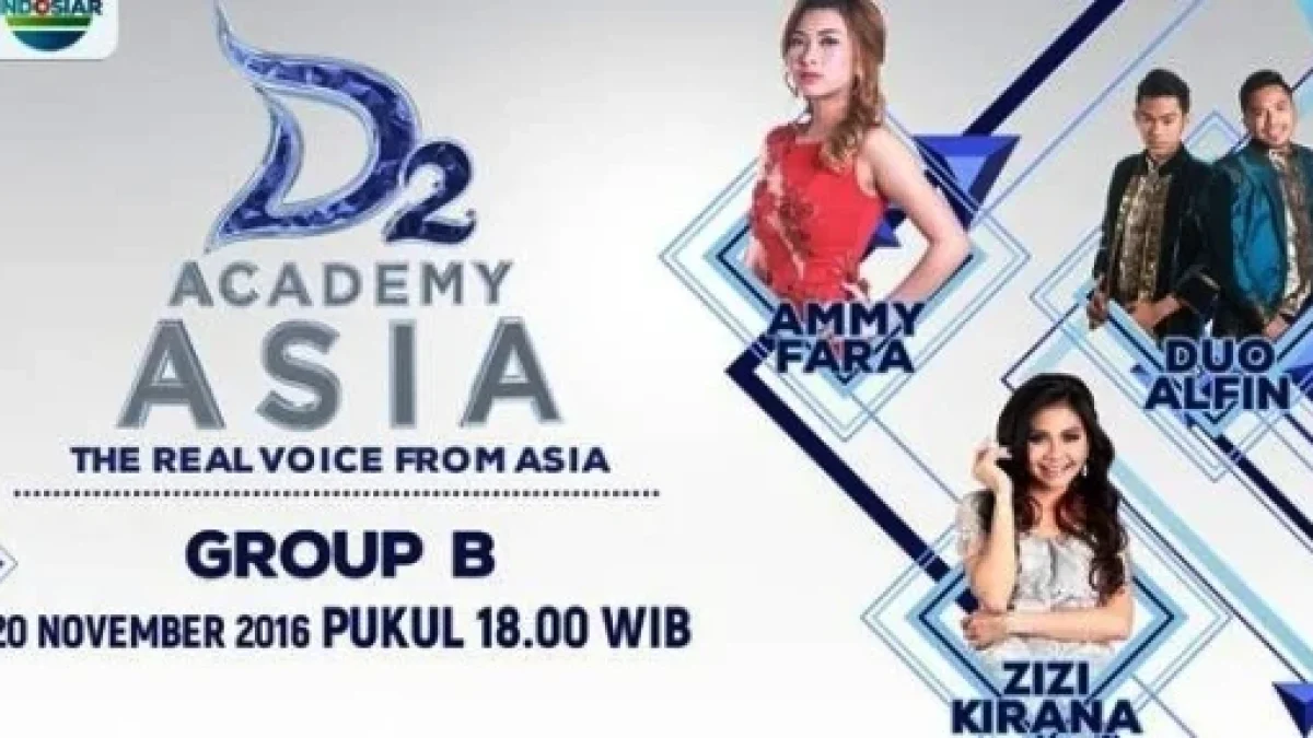 JADWAL DAA2 MALAM INI: Inilah Peserta DA Asia 2 Grup B Babak 18 Besar 20-21 November 2016, Siapakah Yang Tersenggol?
