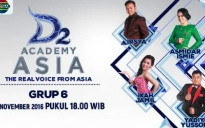JADWAL D’ACADEMY ASIA 2 MALAM INI: Nilai Tertinggi Sementara DA Asia 2 Grup F Babak 24 Besar 16 November 2016 Diraih Siapa?