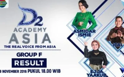 Ical Nilai Tertinggi, Siapa Yang Tersenggol di DA Asia 2 Grup F 18 Besar Nanti Malam: Hasil DAA2 Result Show 29 November 2016