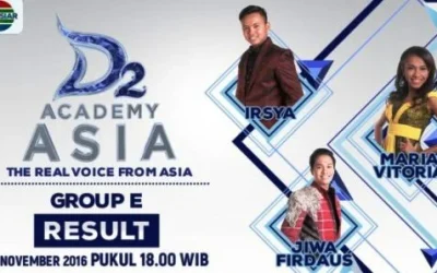 Hasil D’Academy Asia 2 Result Show, Siapa Yang Tersenggol di DA Asia 2 Grup E 18 Besar Nanti Malam 27/11/2016?