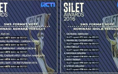 Inilah Daftar Pemenang Silet Awards 2016 Tadi Malam Live Di RCTI Senin 31 Oktober 2016