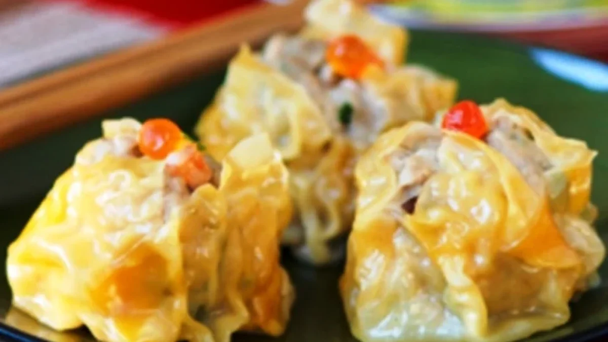 Resep dan Cara Membuat Dim Sum Siomay Udang Ayam