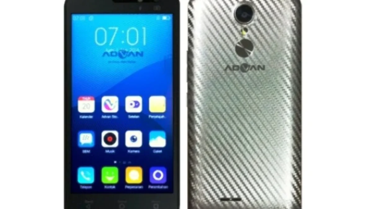 Harga ADVAN S5E NXT Terbaru Desember 2016, Spesifikasi RAM 1GB Kamera Dual LED Flash