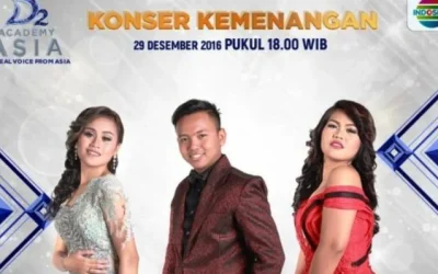 Hasil Nilai Akhir Grand Final DA Asia 2 Tadi Malam, Weni Indonesia Juara D’Academy Asia 2 Indosiar 29/12/2016