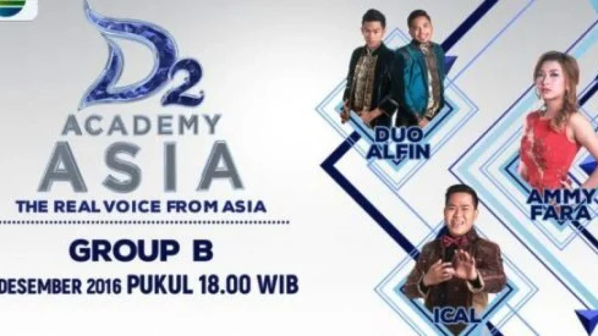 HASIL D’ACADEMY ASIA 2 (DAA2): Nilai Tertinggi DA Asia 2 Grup B Top 9 Besar 08 Desember 2016 Diraih Siapa?