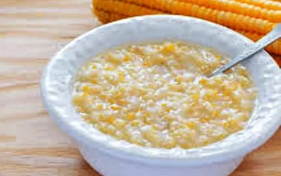 Resep Bubur Jagung Pipil Dengan Keju Parut