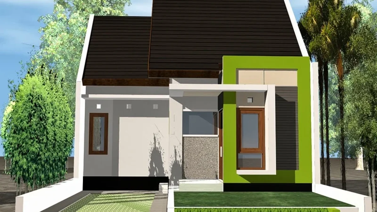 100 Gambar Rumah Minimalis 1 Lantai yang Menginspirasi, Warna Cat, Bentuk Muka, dan Selera (51-60) Eps Tipe 36 dan 45 dengan Carport 1 Mobil