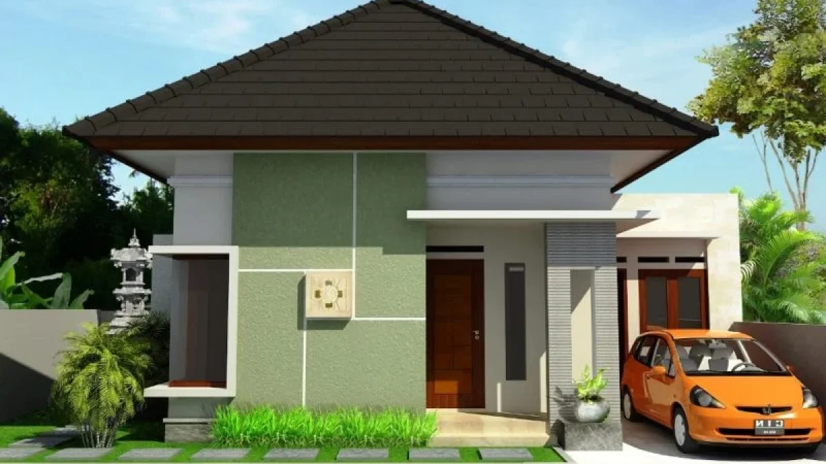 100 Gambar Rumah Minimalis 1 Lantai yang Menginspirasi, Warna Cat, Bentuk Muka, dan Selera (61-70) Eps Border Pintu Jendela Elegan