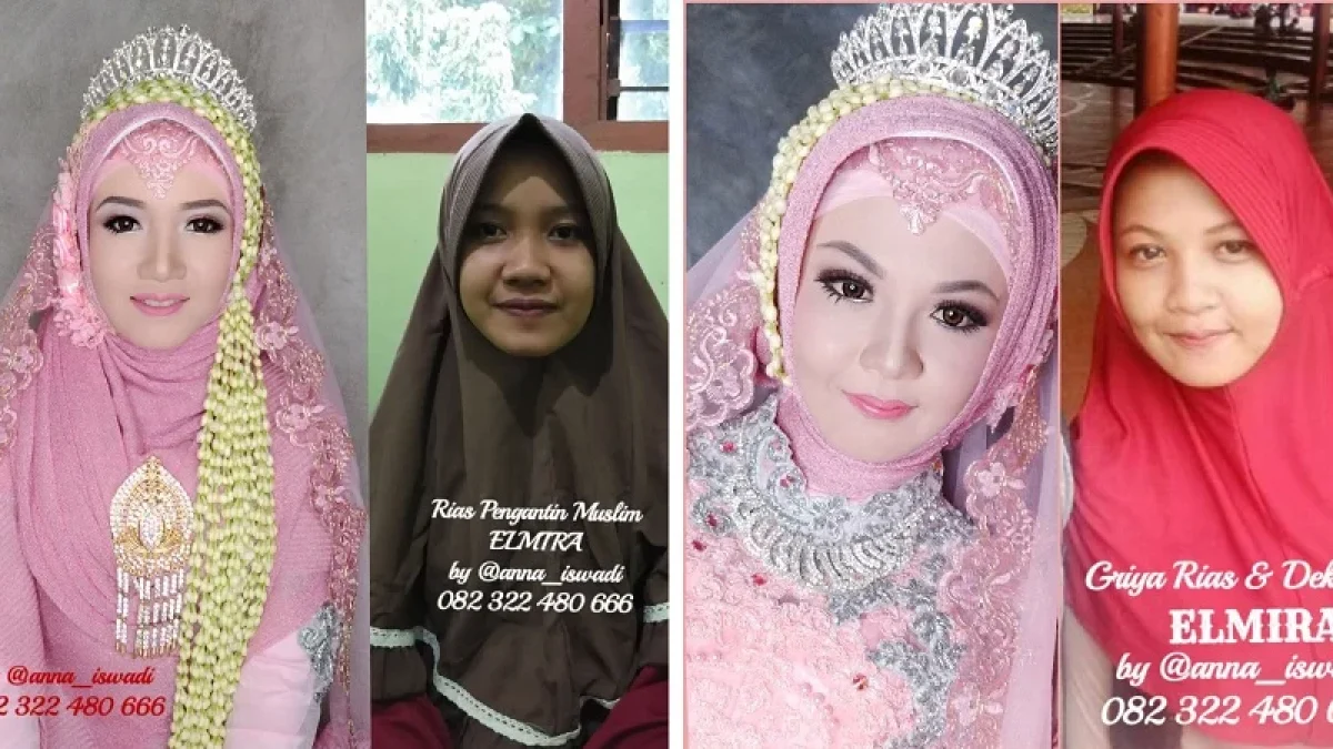 Rias Muslimah Sragen Elmira: Manten, Dekorasi, dan Hijab Modern Elegan Syari “Kepuasan Anda Kebahagiaan Kami”