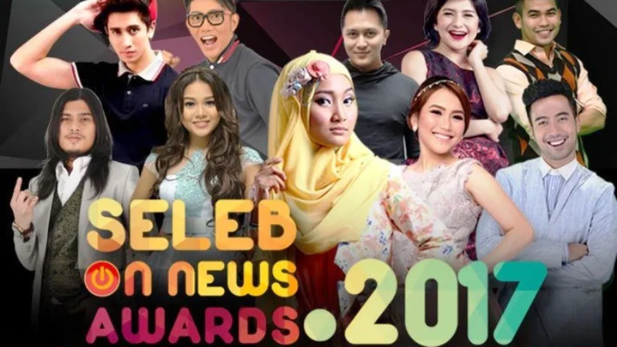 Inilah Daftar Nominasi Seleb On News Awards 2017 Live di MNCTV