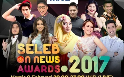 Inilah Daftar Nominasi Seleb On News Awards 2017 Live di MNCTV