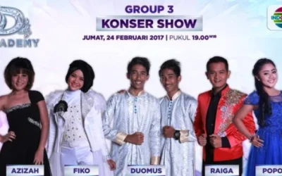Azizah Maumere Raih Sms Tertinggi Sementara DA4 Grup 3 Top 25: Hasil D’Academy 4 Tadi Malam 24 Februari 2017